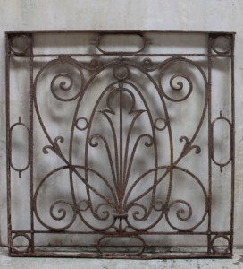 Decorative Panel French Outdoor Steel Garden Le Forge